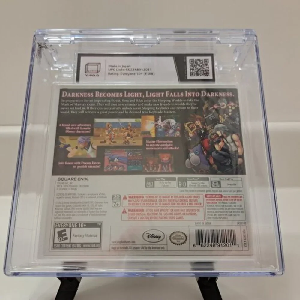 Brand New Sealed Nintendo 3DS Kingdom Hearts 3D Dream Drop Distance Player 1 98